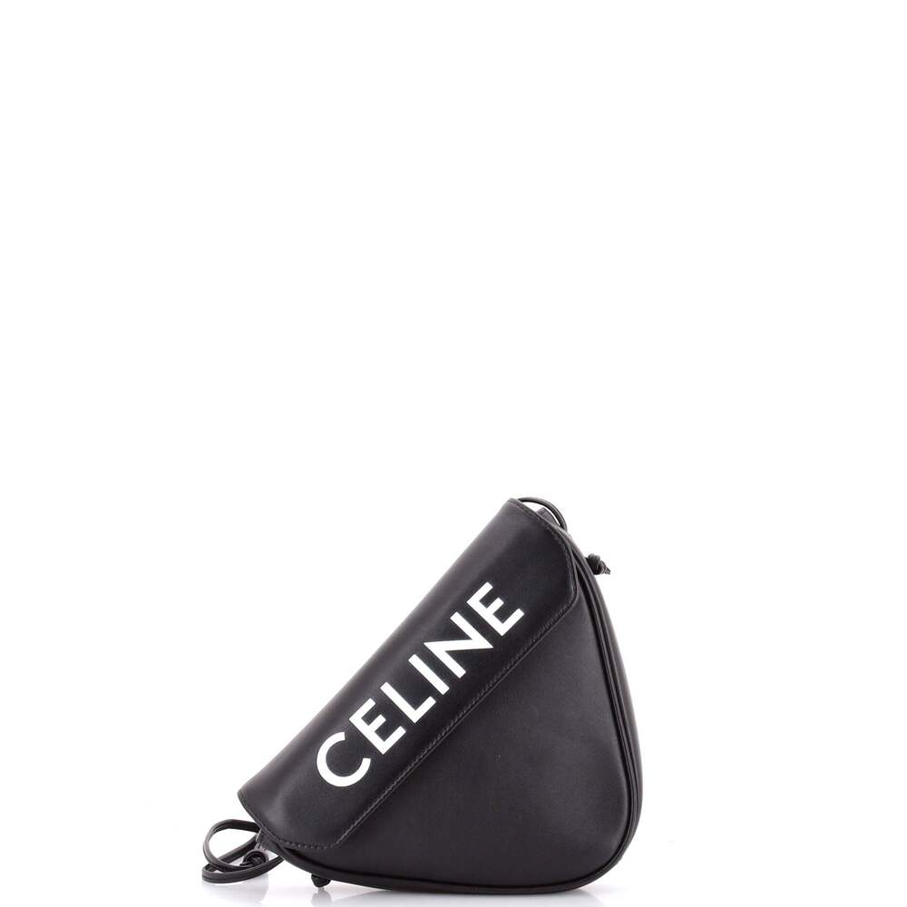 Celine Triangle Bag Leather Small #263933C86B